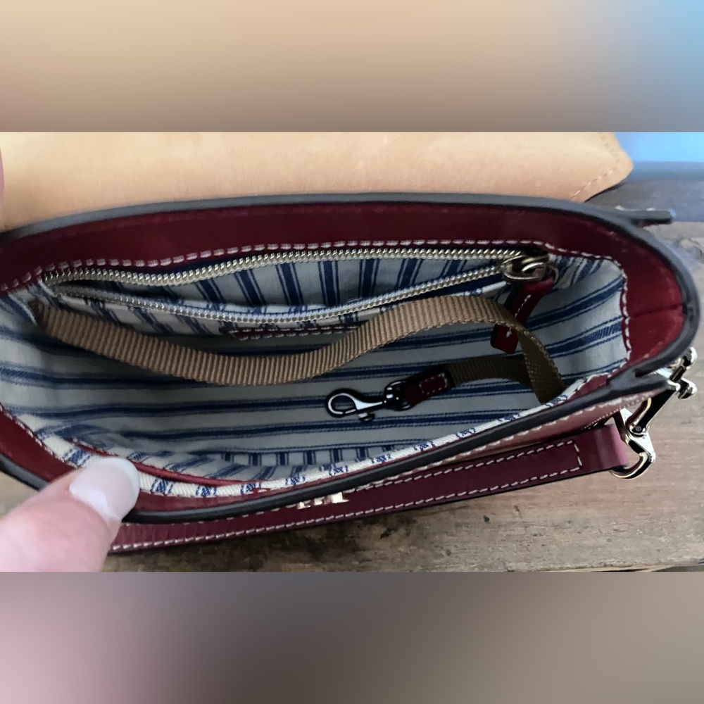 Dooney & Bourke Saddle Bag - Picture 7 of 12